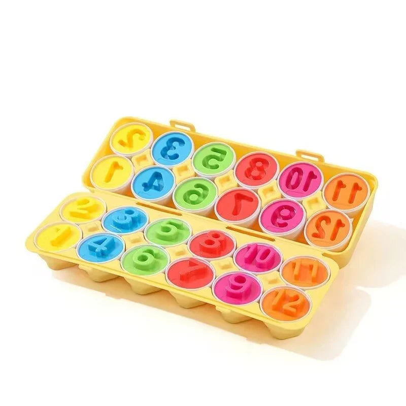 Jeu Montessori Sensoriel | Œufs éducatifs | Élevé pour Briller