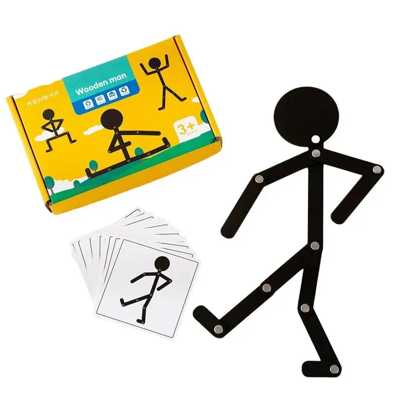 Jeu éducatif Montessori en bois pour développer la concentration et la logique