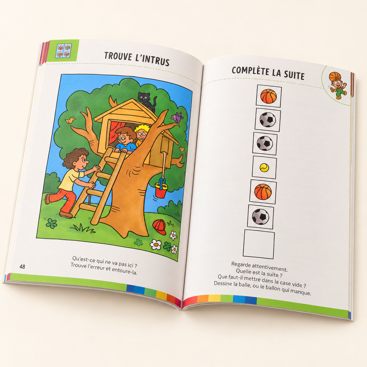 Livre de jeux éducatifs Grande Section – Dès 5 ans